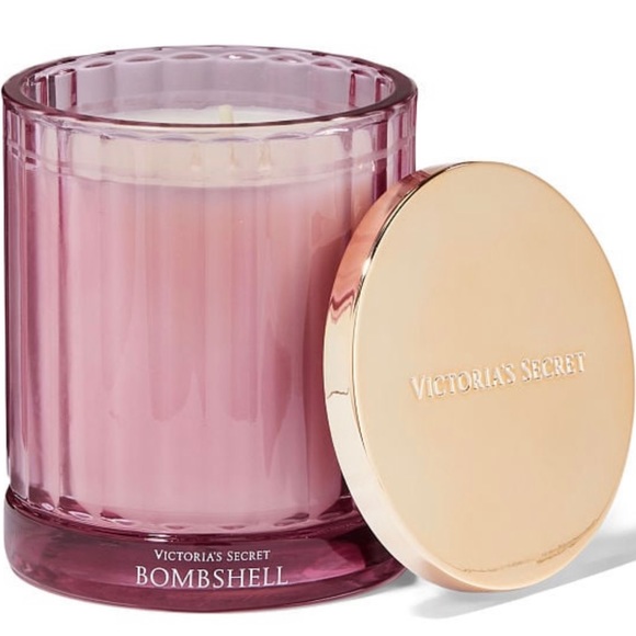 Brand New VS Satin Short Paiama Set (XL) & Bombshell Candle 10.2oz BUNDLE - Picture 2 of 9